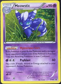 Meowstic XY48 XY Promo Holo - Pokemon Card - Image 1