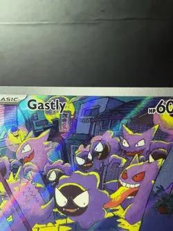 2024 Pokemon TCG Gastly Illustration Rare IR Holo Card 177/162 Temporal Forces - Image 5