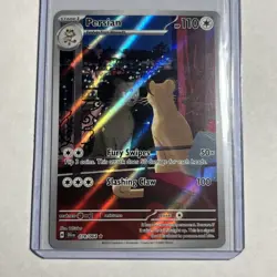 Pokemon TCG Persian Shrouded Fable Holo Illustration Card 078/064 - Image 1