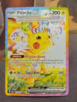 1x Pikachu ex (Special Illustration Rare) [238/191] Surging Sparks Pokemon VLP - Image 1