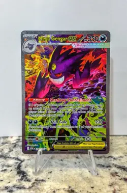 Mega Gengar ex 284/217 SIR Pokemon Ascended Heroes IN HAND READY TO SHIP NM - Image 1