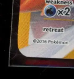 2016 POKEMON XY STEAM SIEGE #115/114 VOLCANION EX SECRET RARE - Image 4
