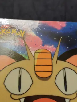 TV11 Meowth Pokemon Topps Series 1 Card MP - Image 3