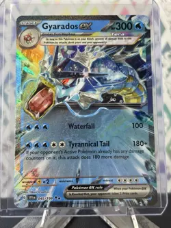 Pokemon TCG Gyarados EX Scarlet And Violet Base Set 045/198 Holo Ultra Rare NM - Image 1