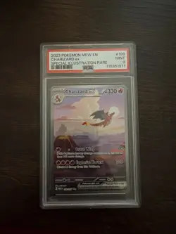 Pokemon TCG Scarlet Violet Charizard EX 199/165 Special Illustration Rare PSA 9 - Image 1
