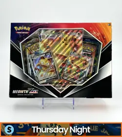 POKEMON TCG MEOWTH VMAX SPECIAL COLLECTION BOX FACTORY SEALED - Image 1