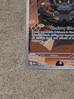 [ NM ] Marshadow Full Art Mega Evolutions 146/132 Pokemon Card - Image 5