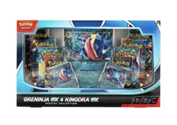 Pokemon Greninja ex & Kingdra ex Special Collection Box – Factory Sealed ✅ - Image 1
