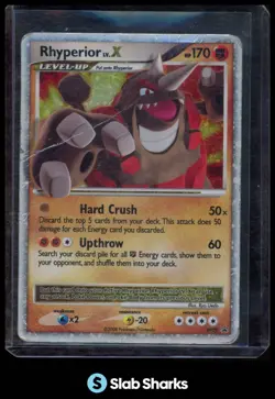 2007 POKEMON DIAMOND & PEARL BLACK STAR PROMOS #DP29 RHYPERIOR LV.X - Image 1