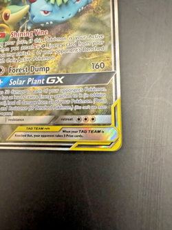 Pokemon TCG Venusaur & Snivy GX SM229 Tag Team *SEE PHOTOS* - Image 2