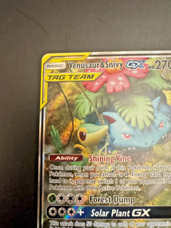Pokemon TCG Venusaur & Snivy GX SM229 Tag Team *SEE PHOTOS* - Image 4