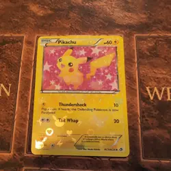1x Pikachu RC7/RC25 Legendary Treasures Radiant Collection Pokemon LP - Image 1