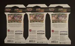 Pokemon Evolving Skies Lot of THREE (3) Sealed Sleeved Booster Packs - Image 2