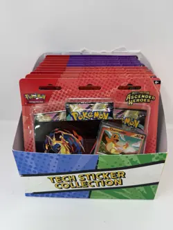pokemon tcg: ascended heroes Tech Sticker Collection 5 Charmander 5 Gastly New - Image 1