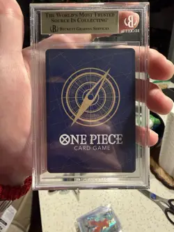 Sanji OP06-119 SP Alt Art OP11 A Fist of Divine Speed One Piece Bgs 9.5 - Image 2