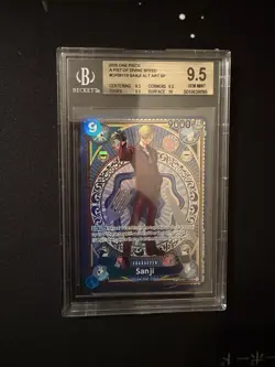 One Piece Sanji SP SEC OP06-119 OP11 - A Fist of Divine Speed - BGS 9.5 - Image 1