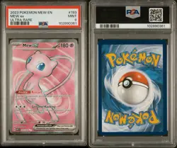 2023 POKEMON MEW EN-151 ULTRA RARE #193 MEW EX PSA 9 - Image 1