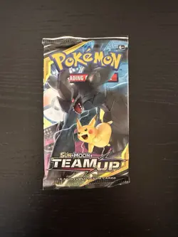 Pokemon TCG Sun & Moon: Team Up Booster Packs - Lot of 4 Artworks - Image 3