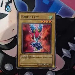 Yugioh TCG Harpie Lady MRD-008 2002 Metal Raiders 1st Edition Common - LP - Image 1