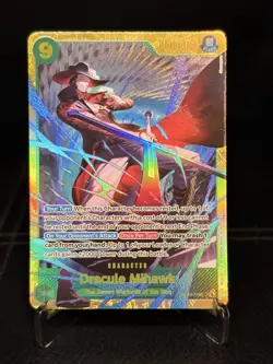 Dracule Mihawk OP14-119 SEC | NM | The Azure Sea's Seven | One Piece TCG - Image 1