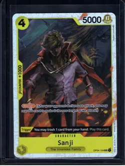 Sanji OP04-104 (REPRINT) - SR - One Piece - Premium Booster - The Best - NM - Image 1