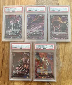 PSA 10 Sequential OP13 Demon Pack Carrying on His Will English One Piece God SP - Image 1