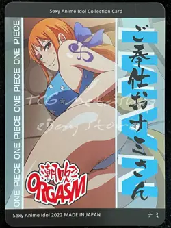 DUAL 582 Nami One Piece Goddess Story Anime Waifu ACG NSFW - Image 2