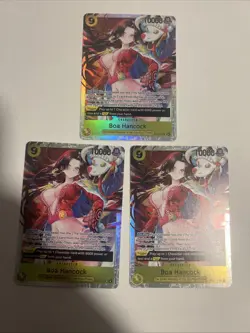 English One Piece CCG Boa Hancock SR OP14-112 The Azure Sea's Seven - Image 1