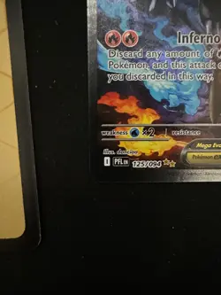 Pokemon Mega Charizard X EX 125/094 SIR English Phantasmal Flames Pack Fresh - Image 5