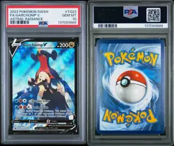 2022 Pokemon Sword & Shield Astral Radiance Garchomp V #TG23 PSA Gem Mint 10 - Image 5