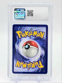 MEW 2000 POKEMON LEAGUE BLACK STAR PROMOS ADDITIONAL PINK INK ERROR #8 CGC 9 - Image 2