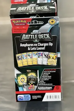 2 x 60 one of ich Pokemon EX Battle Decks Lucario & Ampharos : New & Sealed TCG - Image 4