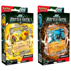Pokemon EX Battle Decks Lucario & Ampharos : Choose Design : New & Sealed TCG - Image 1