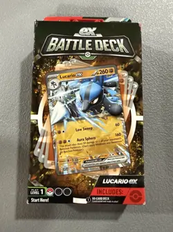 New - Pokemon Ampharos Ex Battle Deck Trading Card Game - Image 1