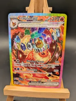 Pokemon TCG 🔥 Flareon ex 146/131 SIR SV Prismatic Evolutions Holo RARE MINT - Image 1