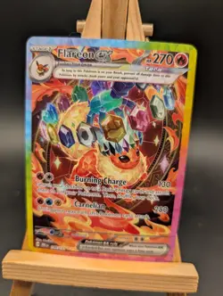 Pokemon TCG 🔥 Flareon ex 146/131 SIR Sv: Prismatic Evolutions Holo Rare Mint - Image 1
