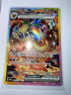 Pokemon TCG Flareon EX Prismatic Evolutions Card 146/131 Sir Ungraded CGC 10 GM - Image 5