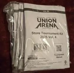 Bandai Union Arena Card Game Store Tournament Kit 2025 Vol. 4 x4 Sealed - Image 1