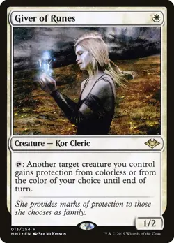 MTG x1 Giver of Runes Modern Horizons #013 Magic the Gathering NM Single Card - Image 1