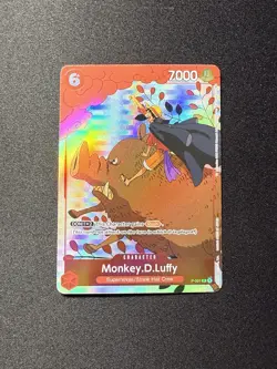 Monkey.D.Luffy (Gift Collection 2023) P-001 One Piece Promotion Cards Foil - Image 1