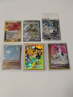 Pokemon Arceus Full Art/Sealed Thundurus Promo/Illustration Rare Holo Cards - Image 1