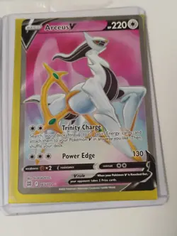 Pokemon Arceus Full Art/Sealed Thundurus Promo/Illustration Rare Holo Cards - Image 2