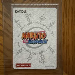 PSA Magazine x Kayou Exclusive NARUTO Uzumaki PROMO CARD December 2025 In Hand - Image 2