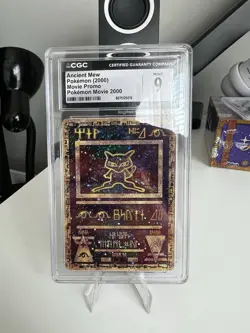 CGC MINT 9 Pokemon Trading Card Game Ancient Mew - Movie 2000 Promo - SWIRL! - Image 2