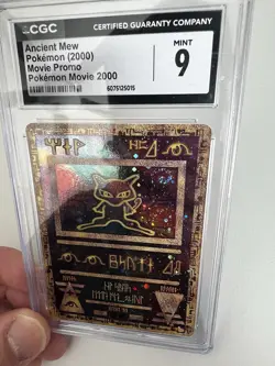 CGC MINT 9 Pokemon Trading Card Game Ancient Mew - Movie 2000 Promo - SWIRL! - Image 3