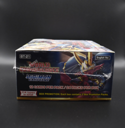 Digimon Card Game World Convergence BT21 Booster Box English - Image 3