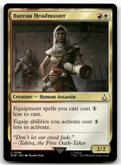 Bureau Headmaster #296 MTG Assassin's Creed NM X1 - Image 1