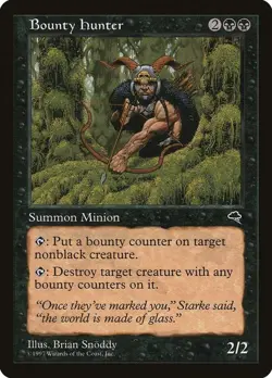 Bounty Hunter Tempest Regular Magic the Gathering MTG Card HP Heavily Played - Image 1