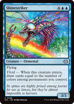 Shinestriker (Foil) - 68 - Lorwyn Eclipsed- Near Mint - MTG - Image 1