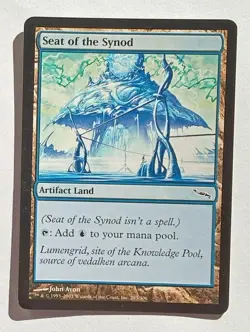 Magic MTG - Seat of the Synod - Mirrodin - LP - Image 1